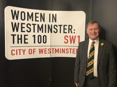 Sir David attends the Women in Westminster: The 100 event